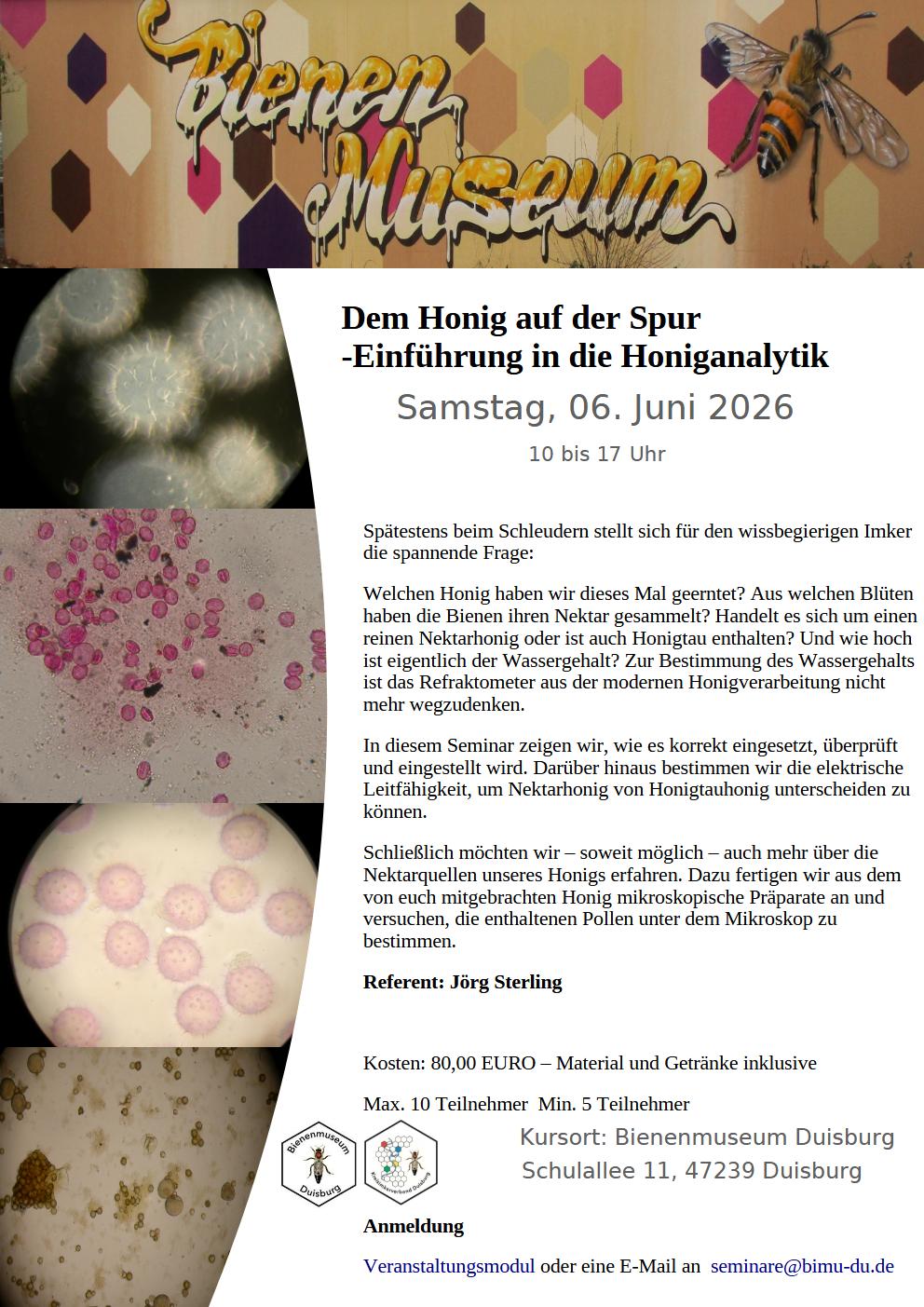 2026 Bimu Juni Dem Honig auf der Spur